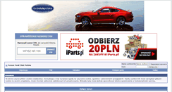 Desktop Screenshot of forum.fordclubpolska.org